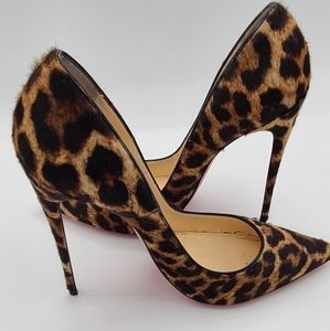 Christian Louboutin "So Kate" Calf Hair Pump